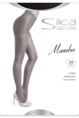 Матовые шелковистые колготки Silca CL 4153 Mambo 20 den
